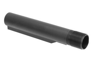 Kratos Designs Group Mil-Spec Carbine Receiver Extension in black has UN-2A threads